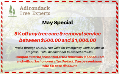 5% off tree services coupon