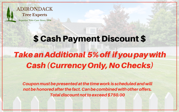 5% off cash discount coupon